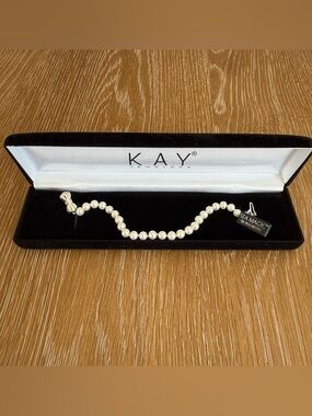 Kay Jewelers White Pearl Bracelet Sea Magic Collection
